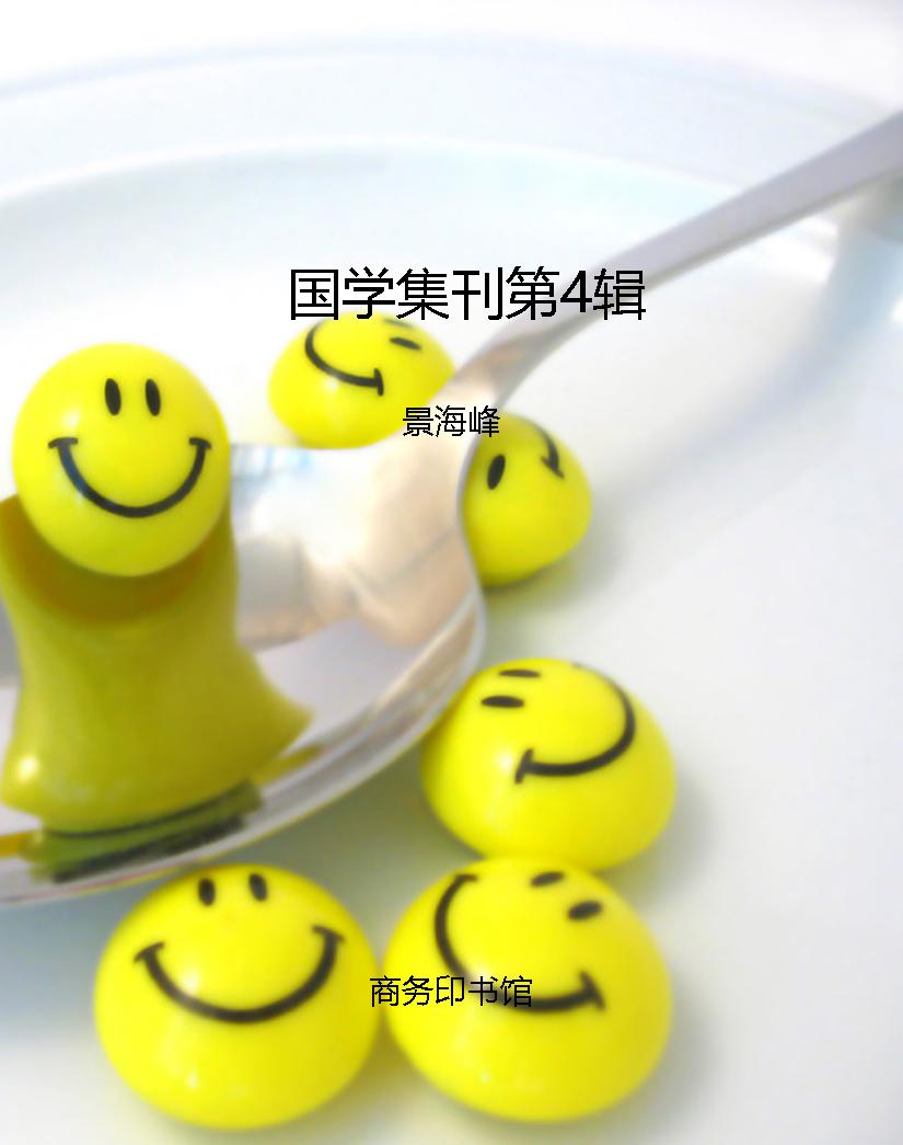 国学集刊第4辑